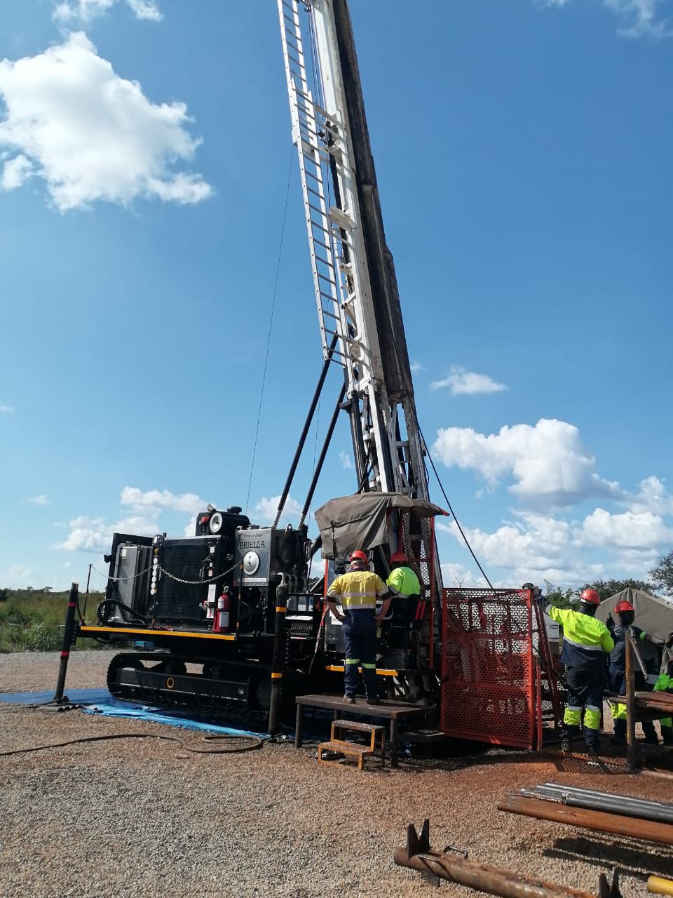 CESTOS Takes Delivery of New TD900 DTMS Surface Core Drill Rig gallery image 1